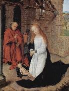 Hans Memling Christi Geburt Germany oil painting artist